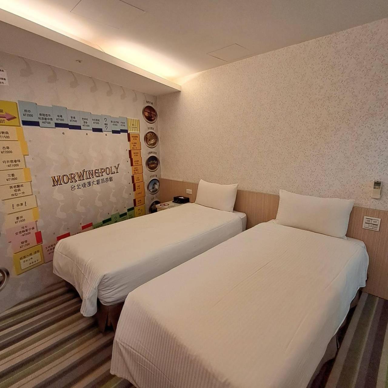 Morwing Hotel Fuzhong Taipéi Exterior foto